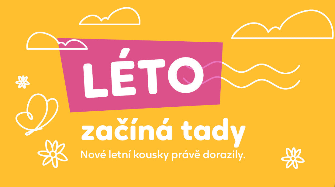Letní věcičky pro kluky i holčičky