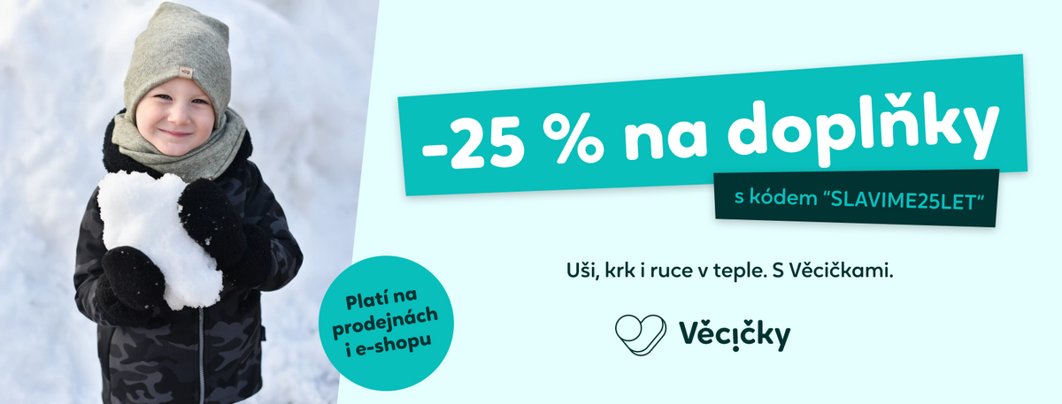 Uši, krk i ruce v teple!