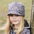 barevně melírovaná softshellová kšiltovka