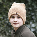camel teddy čepice trpasličího střihu