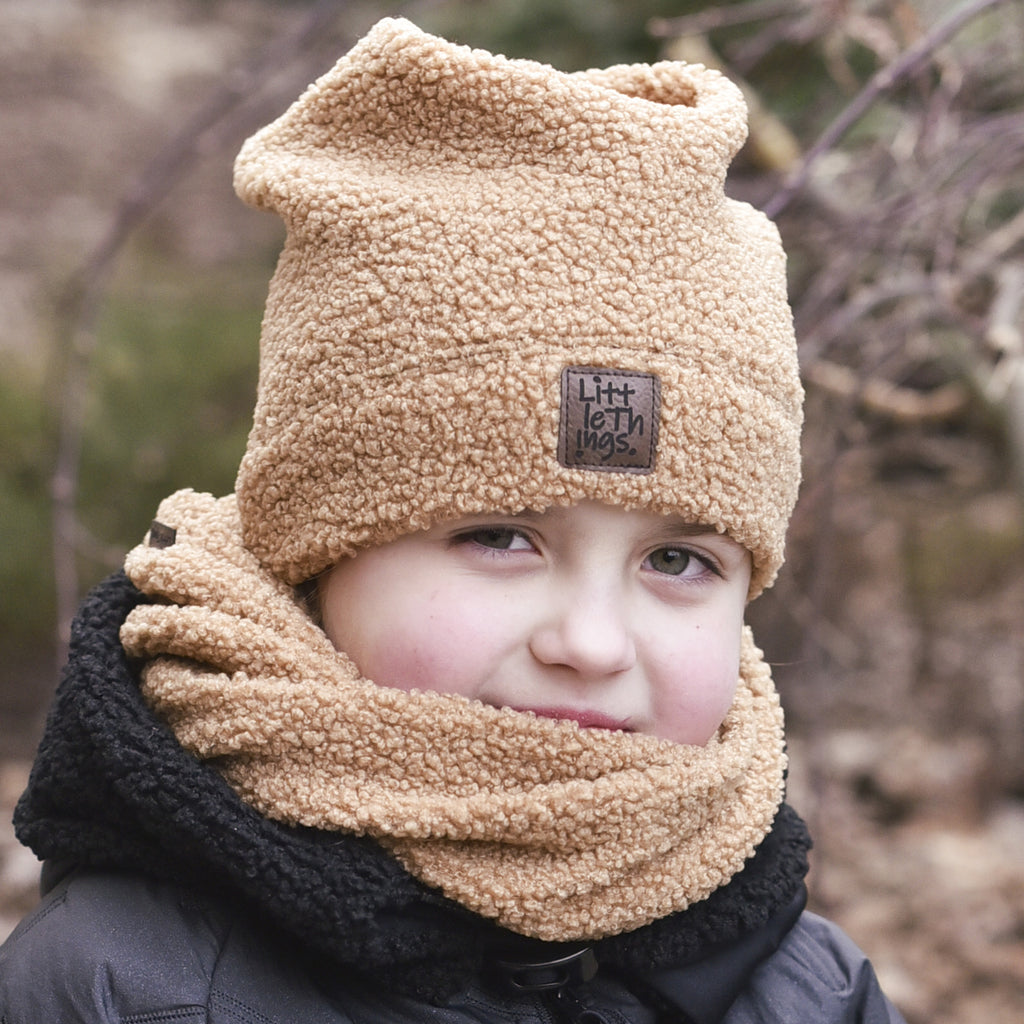 camel teddy trpasličí čepice
