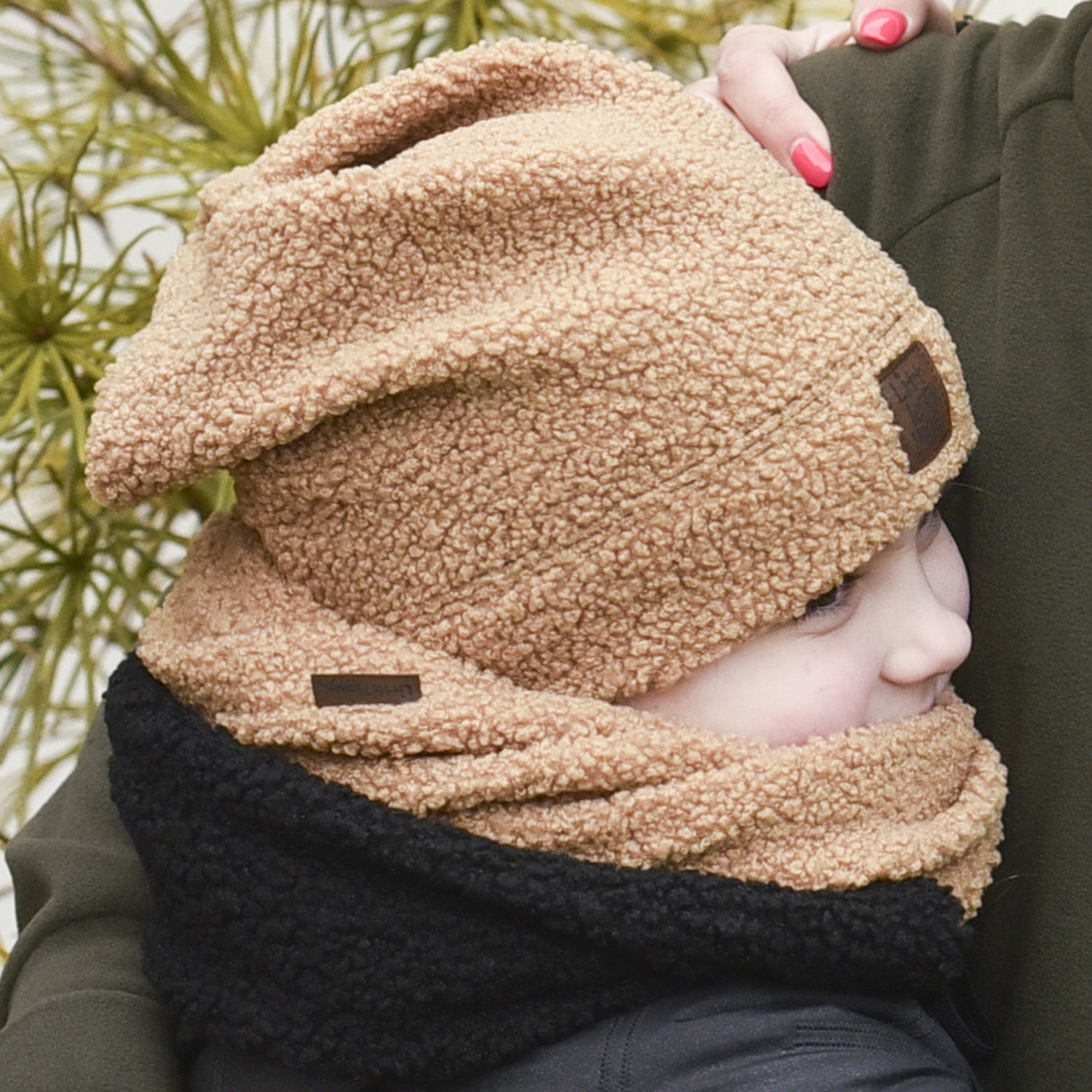 camel teddy trpasličí čepice