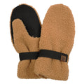 dámské camel teddy rukavice