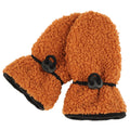 hnědé teddy rukavičky