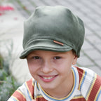khaki zelená manšestrová kšiltovka