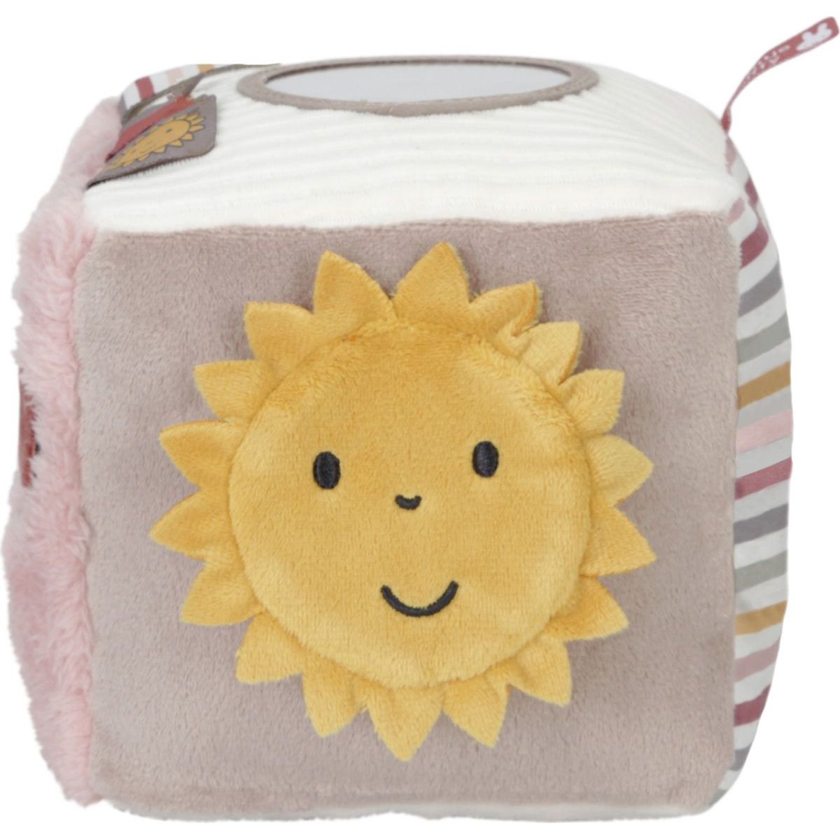Kostka textilní králíček Miffy Fluffy Pink