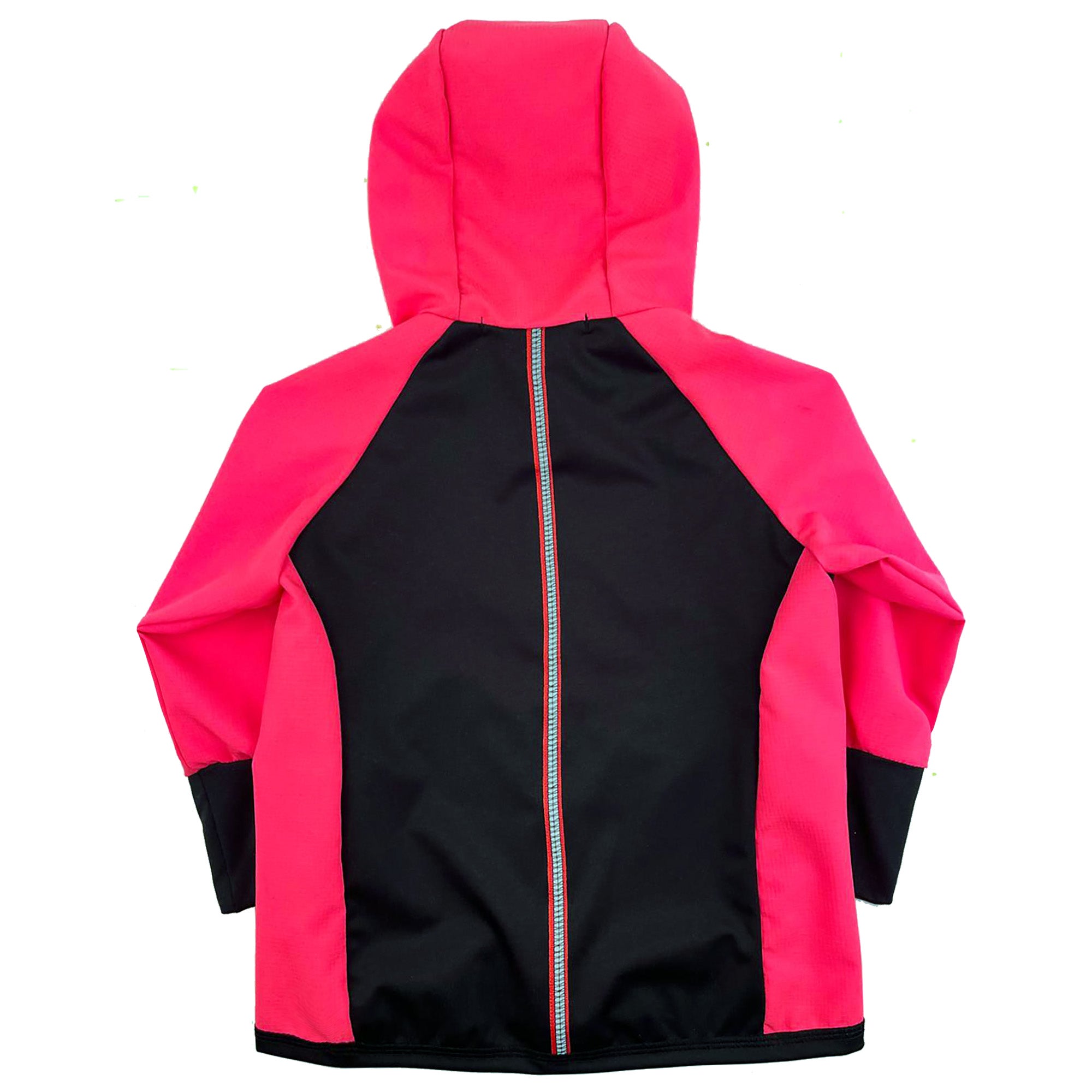 letní neonově růžová softshellová bunda