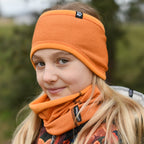 oranžová tecnostretchová čelenka