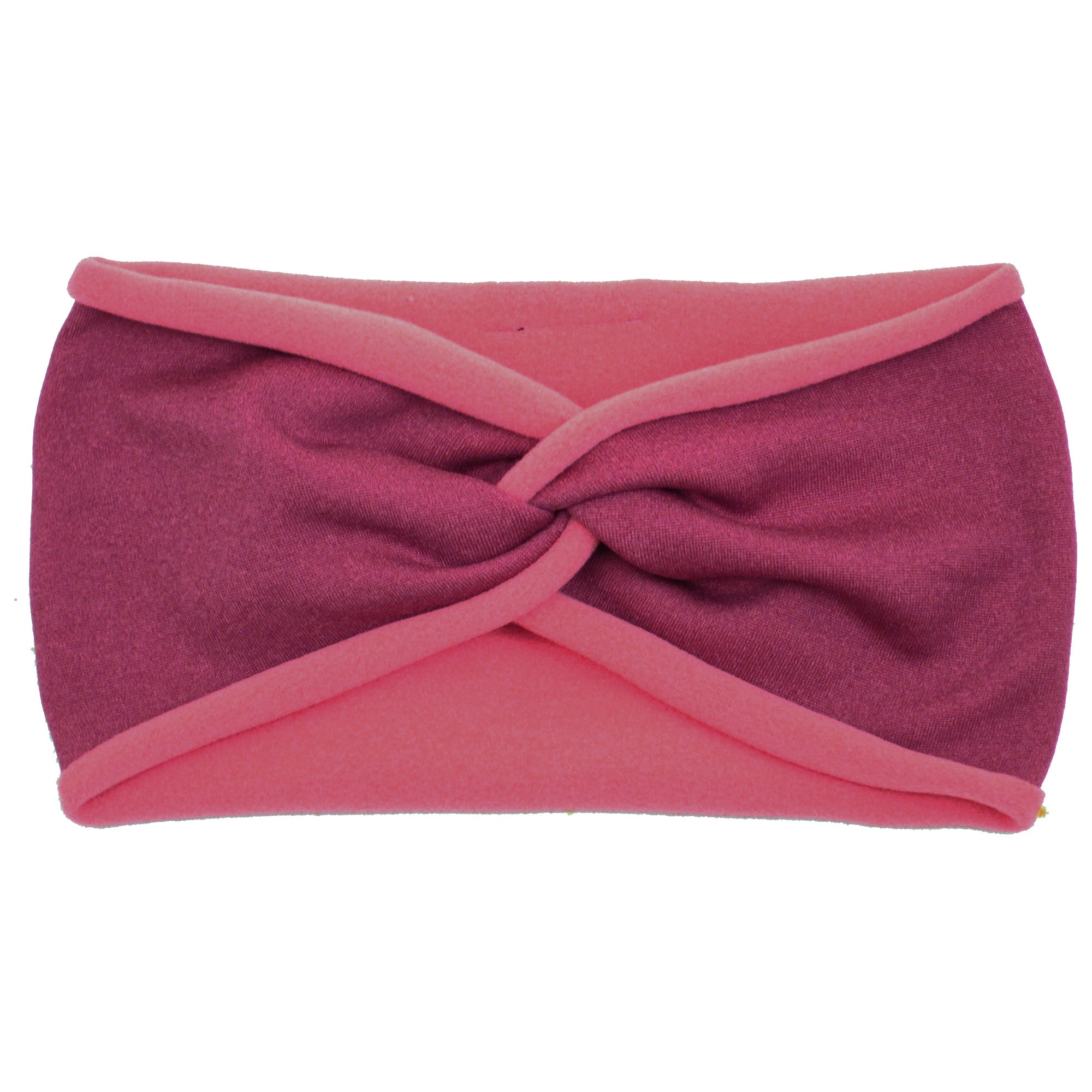 růžová tecnostretchová čelenka