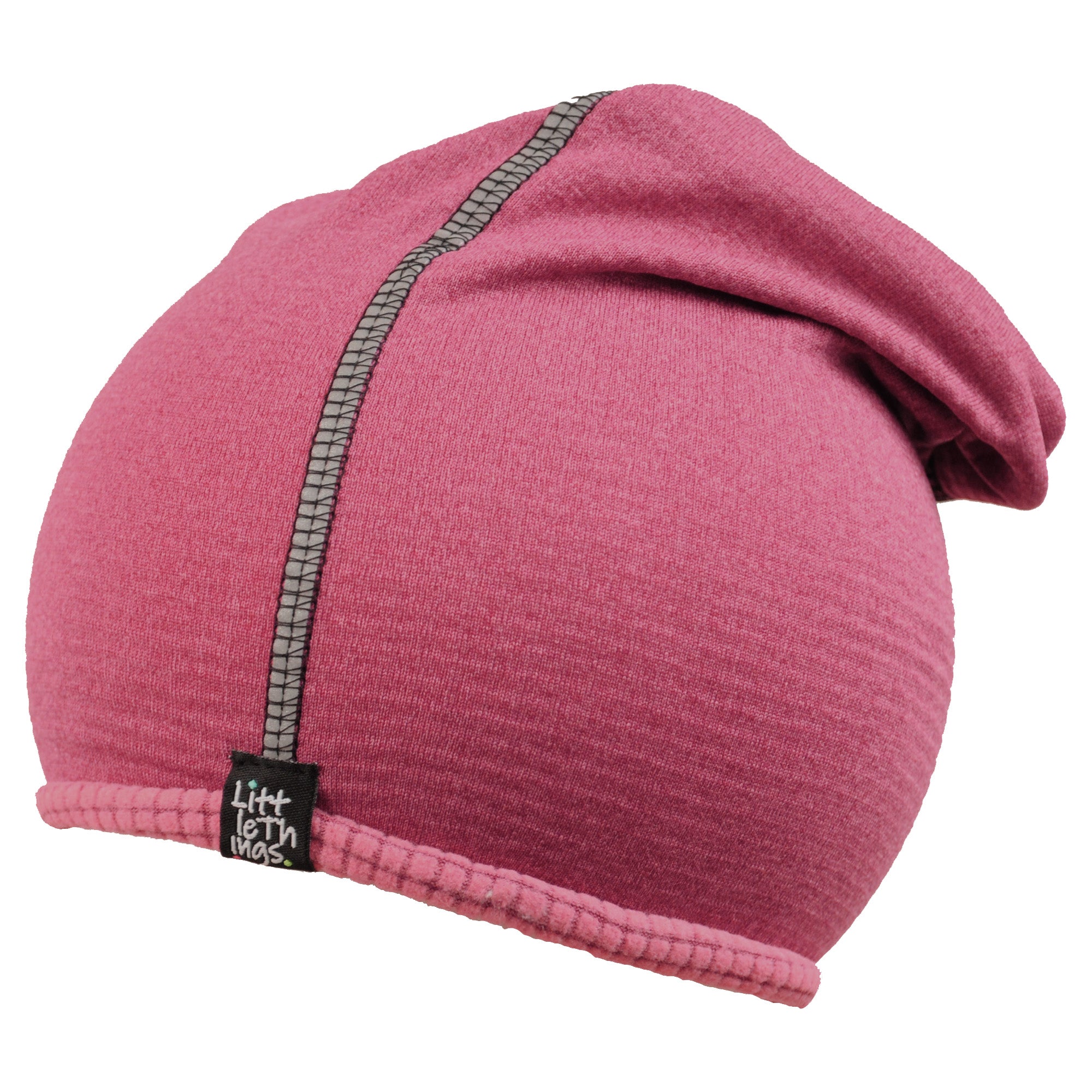 růžová trpasličí čepice z tenčího tecnostretche