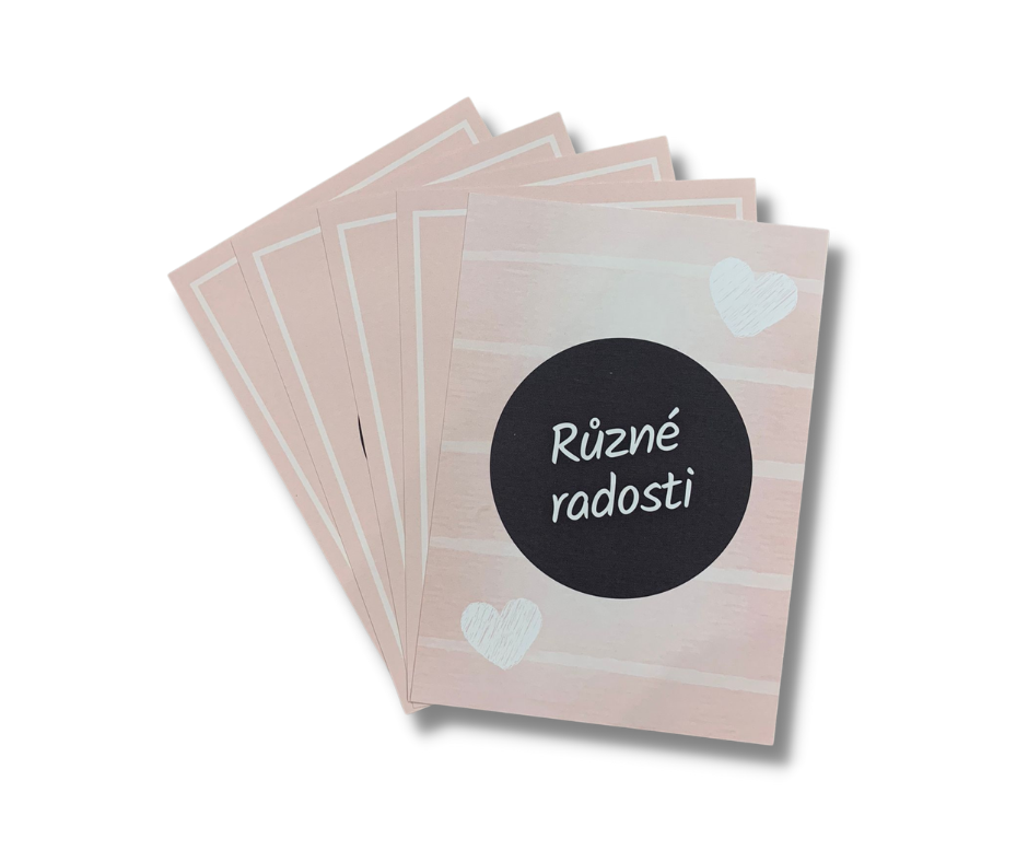sada milníkových kartiček