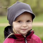 šedá bavlněná kšiltovka