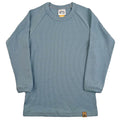 světle modré modalové tričko s dlouhým rukávem