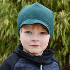 tmavě zelená bavlněná kšiltovka