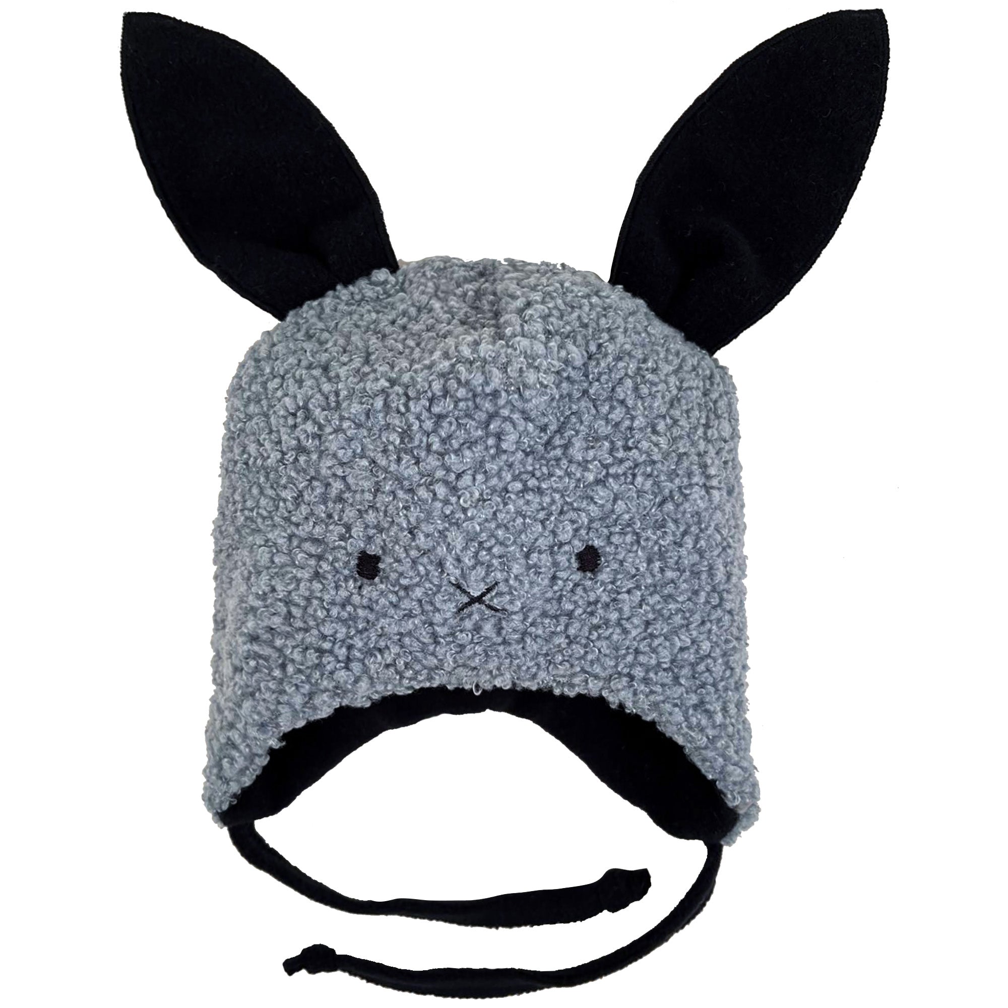 tyrkysová teddy čepice "zajíček"